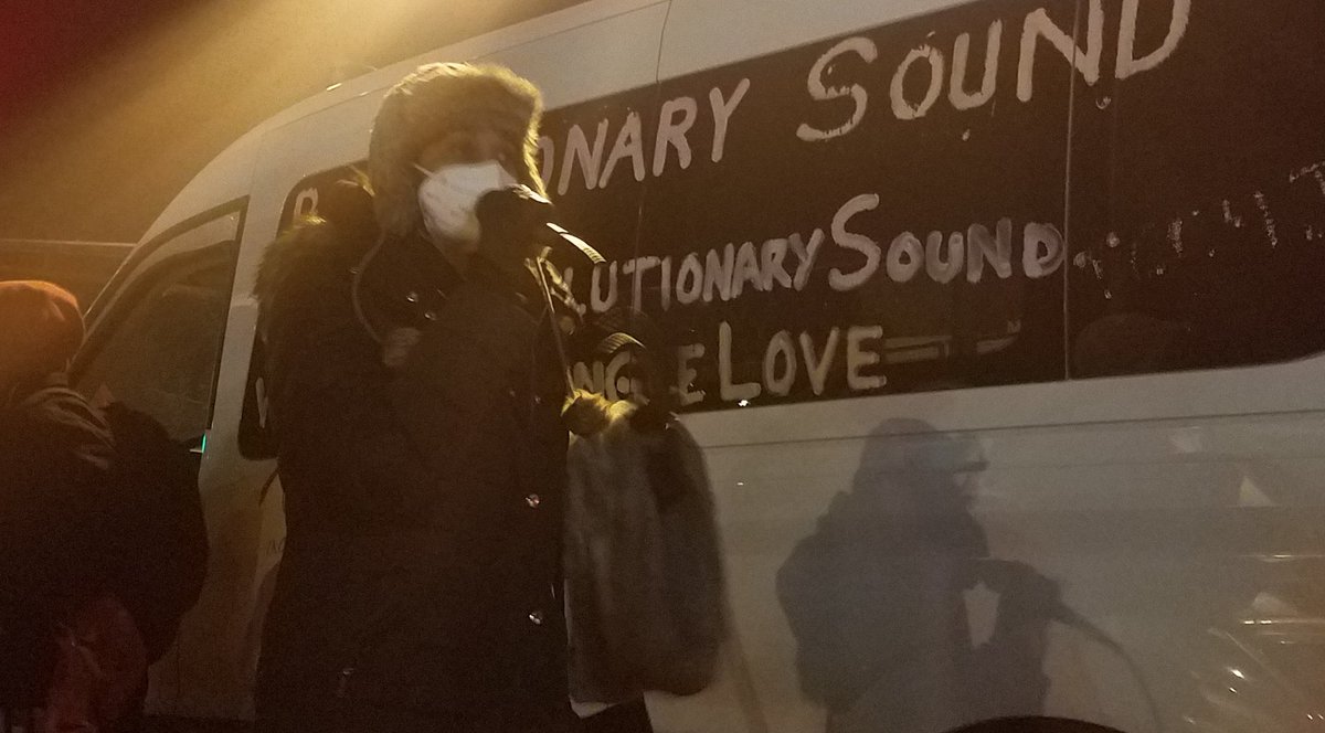 "We need to tell the history of America and we need to reconcile it," need reparations for Indigenous peoples and African Americans. "America has given a lot of ppl a hard road to tow."