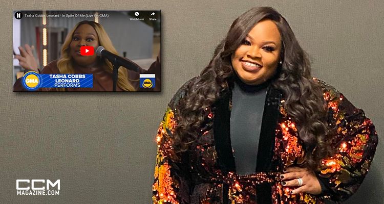 #GRAMMY-winning singer/songwriter <a href="/TashaCobbs/">Tasha Cobbs Leonard</a> recently returned to ABC’s <a href="/GMA/">Good Morning America</a> for an interview and performance of her current single, 'In Spite of Me.'  WATCH the performance in #CCMmag HERE: bit.ly/CCM-TCgm