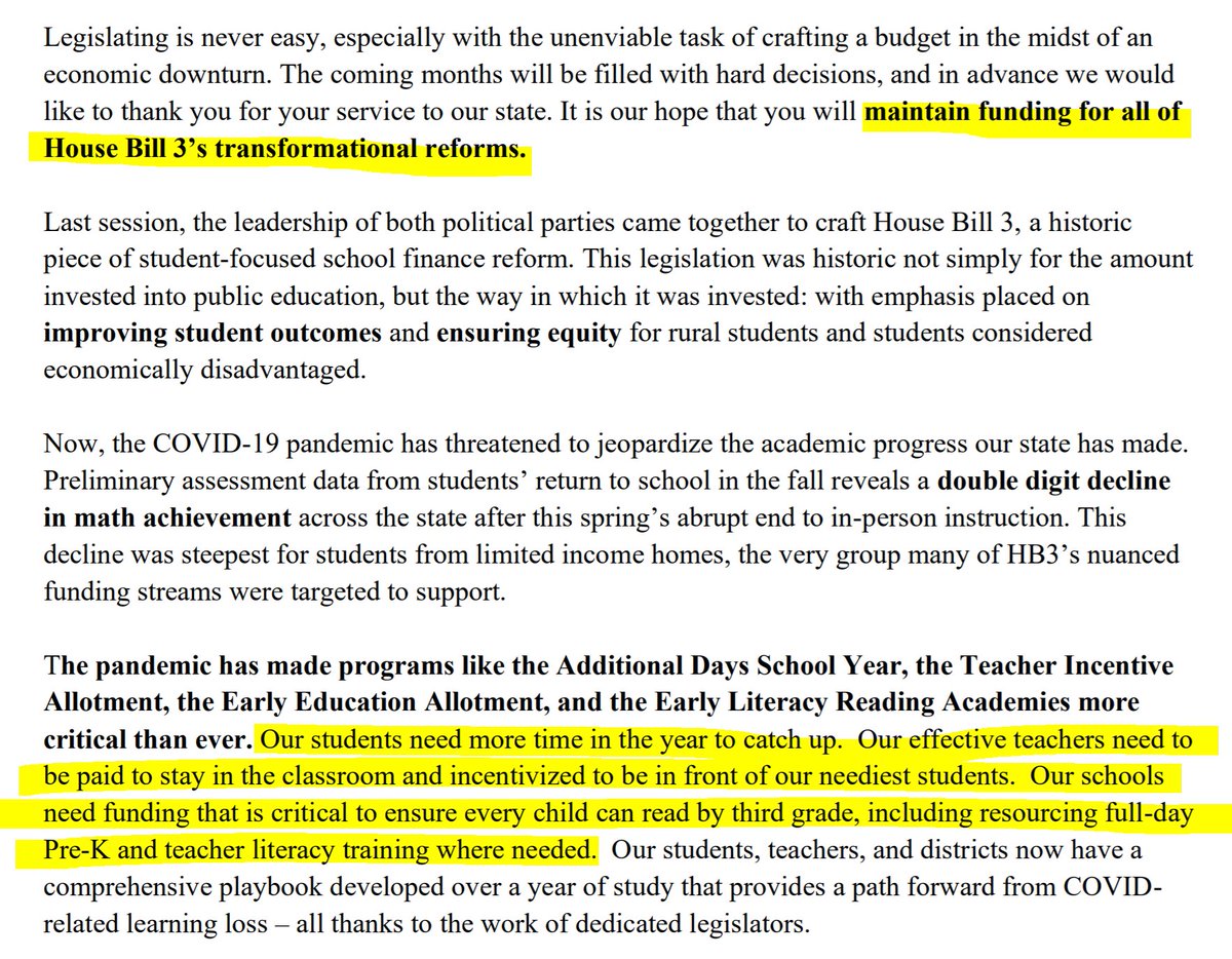 investedtx's tweet photo. In a recent open letter to legislators, we joined a coalition of educators, education advocates, businesses, and others urging lawmakers to #protectHB3 funding and maintain the commitment to critical education investments.
#txlege
Read more here: https://t.co/90wAvRXpcR https://t.co/gTuMCyKdyi