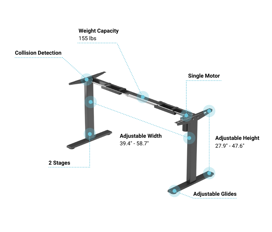 ProgAutoInc's tweet image. Our newest, most affordable Single Motor Table Lift 🔥

✔️ Only USD $275
✔️ 2-stage legs, single motor with a height capacity of 47.6"
✔️ Lifting capacity of 155 lbs
✔️ 8-year warranty

bit.ly/35ZsZNh

#tablelift #deskframe #singlemotor #affordable #adjustableframe