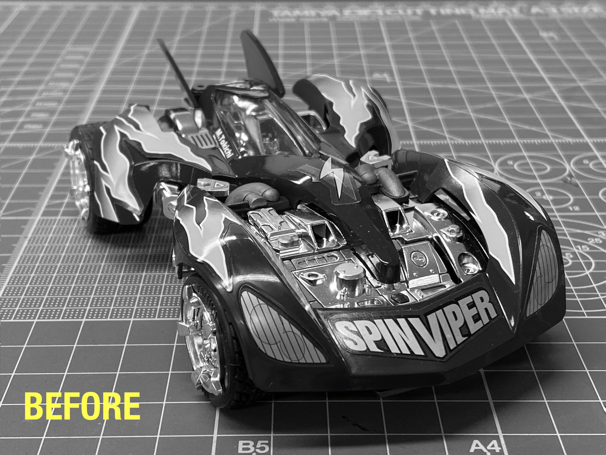 ミニ四駆 タミヤ公式 発売40周年ありがとう 白黒にするとかっこいいって聞いた ただモノクロにするだけでなく コントラストを強めにするなど少し画像を加工すると更にカッコ良くなりますよ ミニ四駆 Mini4wd T Co Czzfip9qco Twitter