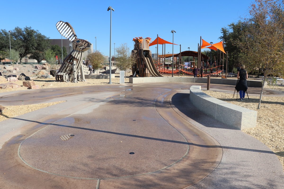 New in #2021 for #Phoenix kids is the $8.6 million phase 1A of the Margaret T. Hance Park Revitalization Project; a cool 20,000-square-foot PLAY area thanks to a $2 million #legacy gift from the Fiesta Bowl and supporting partners located near 5th Ave. and Culver. #PHX