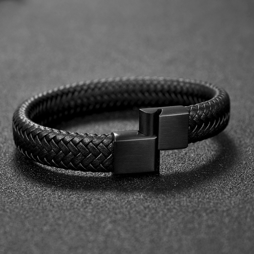pandora_your's tweet photo. Braided Leather Bracelet for Men #diamonds #rhinestone #jewelry https://t.co/nzjtfEXav4 https://t.co/qDOMu4qQEQ