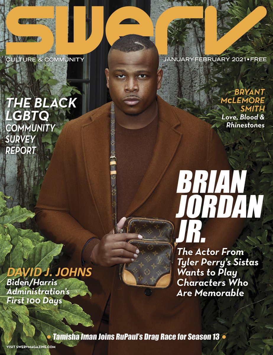 Actor <a href="/brianjordanjr/">Brian Jordan Jr</a> from Tyler Perry's <a href="/SistasOnBET/">Tyler Perry’s Sistas</a> shares his story in <a href="/SWERVMagazine/">jamil@swervmagazine.com</a>. Interview by George Kevin Jordan. swervmagazine.com/jan-feb-2021/
