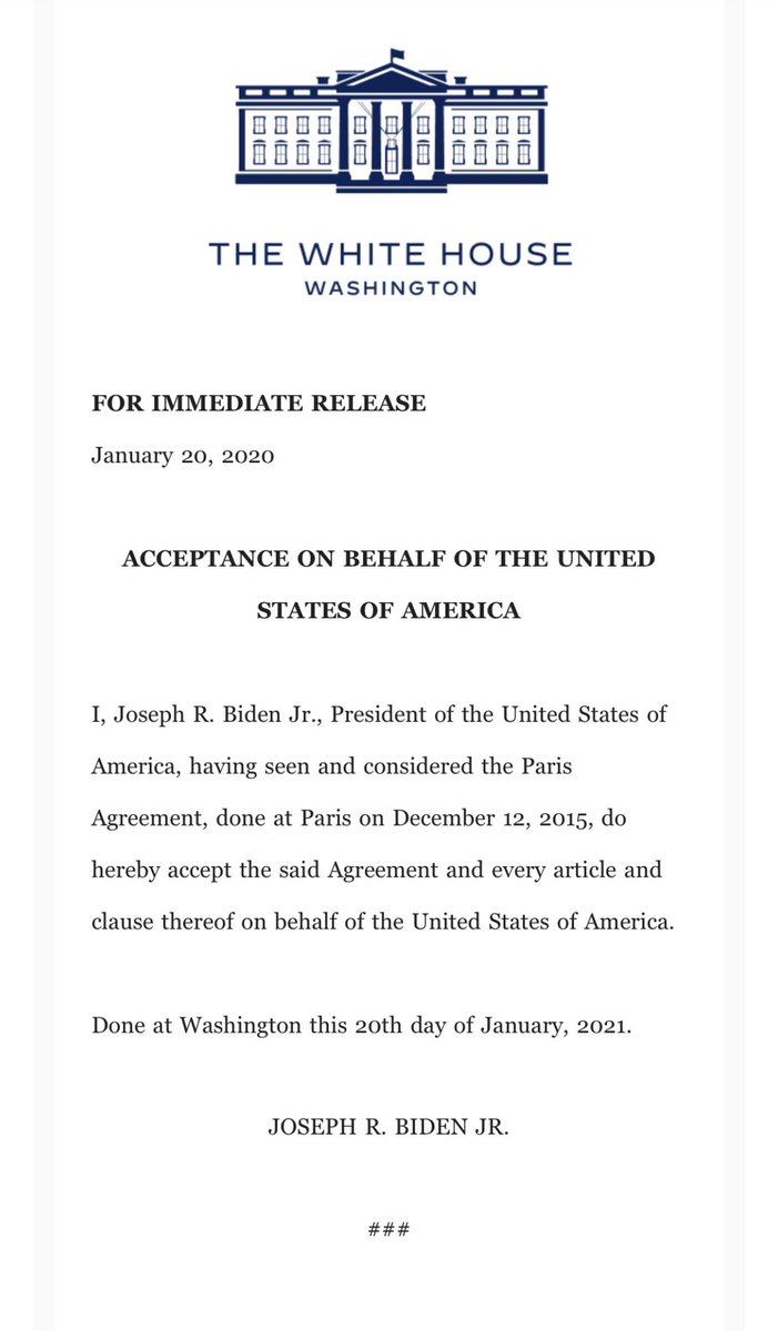 ianbremmer's tweet image. Paris Accord, rejoined. 
That was easy.