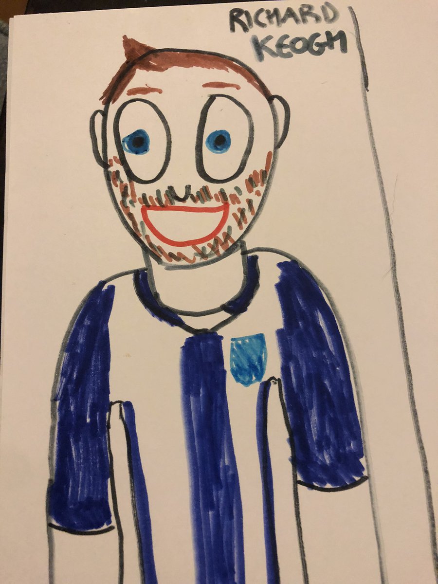 EATerriers's tweet photo. Got distracted in the second half .. Anyway welcome to @htafc @RichardKeogh_6 #htafc https://t.co/mao45kvAig