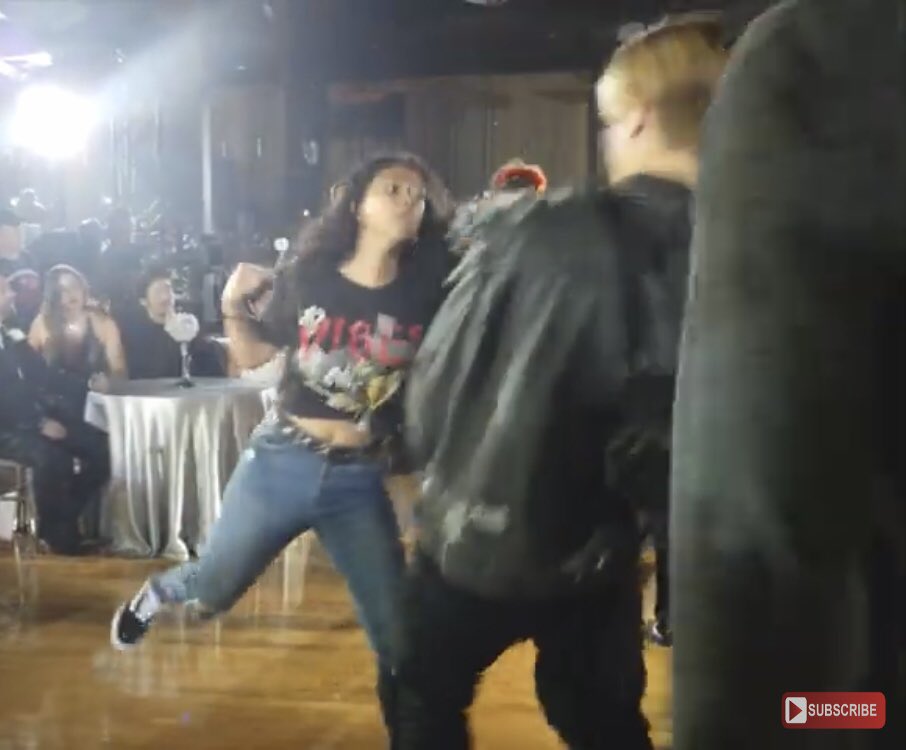 this image but it's the cover of a tabloid the day after julie punches alex in the face at an award show