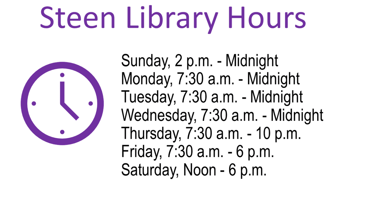 Earlier weekday opening hours will begin Monday, January 25th.
