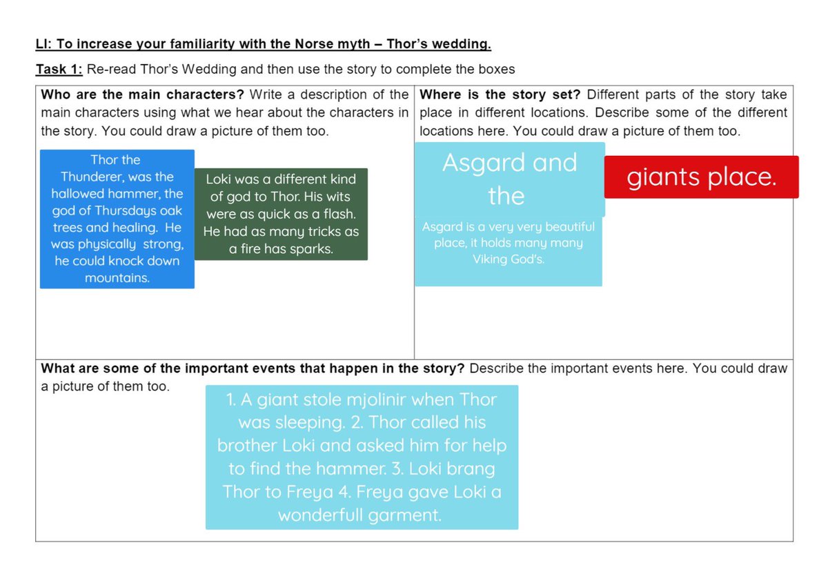 Garbett_HMCS's tweet image. Our Hedgehogs have been immersed in lots of stories as part of their home learning, one genre has been exploring Norse Myths 👏🏻🤩 completely fascinating! @HMC_School @Davies_HMCS #Phase2HomeLearning #StayHome #NorseMyths #Hedgehogs #ReadingSkills #PowerOfReading