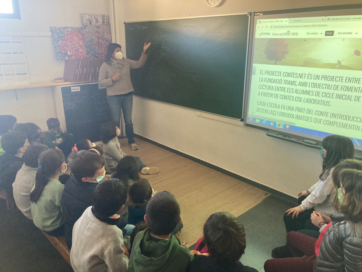 EscolaSolc's tweet image. Aquí estem, motivats i a punt de crear! #2PRI @ftrams #contesnet