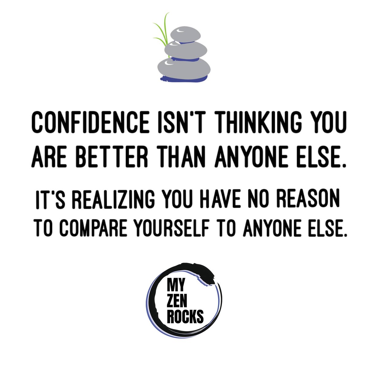 MyZenRocks's tweet photo. Stay confident with My Zen Rocks #minimeditation #myzenrocks #zen #bliss #novelty #noveltygift #luxurylifestyle #stressrelief #stress #focus #balance #calm #confidence #sexy #smart #best #focus #innerpeace #quotes #zenbreak https://t.co/xO9xtgYIDK