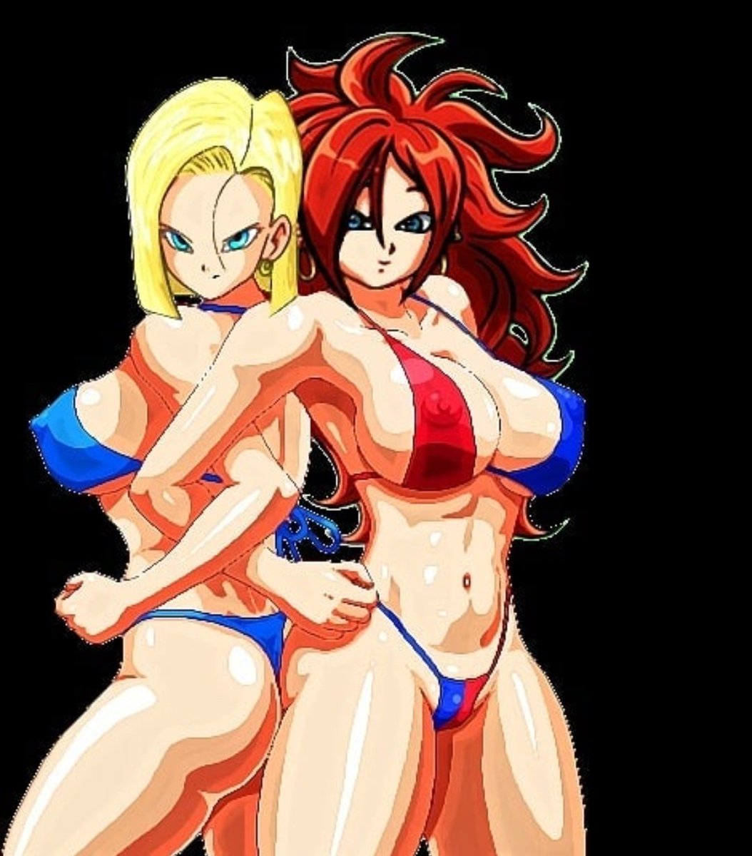 Android18Lovesu's tweet image. Me and @Android21L