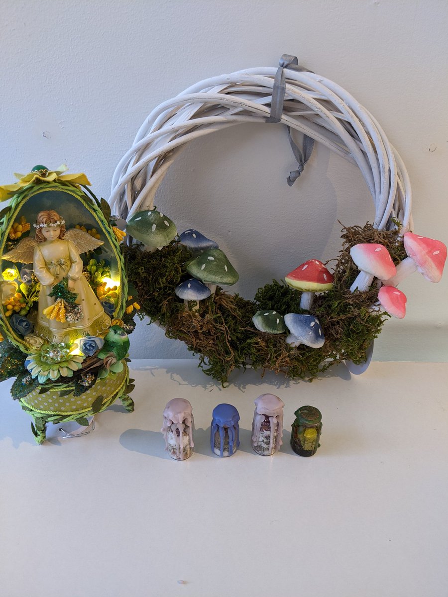 makersmarketst1's tweet photo. #Localmaker Fawn and Fairy #design #whimsical #homedecor and #acssesories! #Fairylanterns, #incense holders, and #wreaths are just a few of the items you will find from this #localartisan at Maker's Market! Contact info@makersmarketstore.com to arrange a #curbsidepickup. https://t.co/1fF2TGjS2L