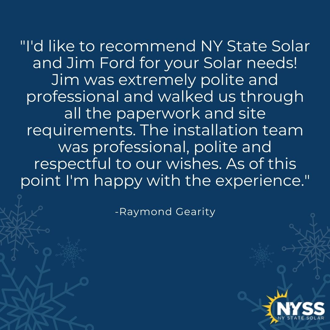 #NYSS #NewYork #Solar #SolarPanels #CleanEnergy #SolarEnergy #SunPower #Innovation #Business #Future #GoGreen #GoSolar #HelpTheEnvironment #LongIsland #FiveBoroughs #FiveStars #GoogleReview