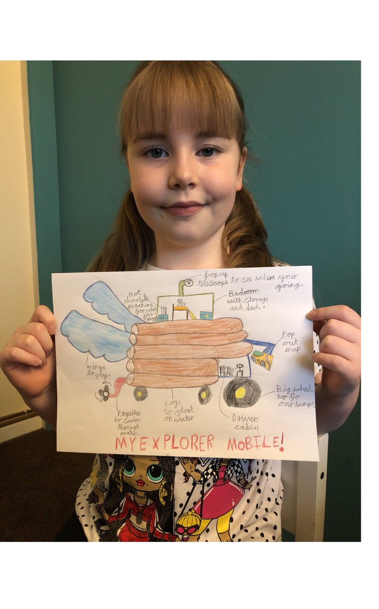 Garbett_HMCS's tweet image. From the moment we heard the word ‘explorermobile’ we just could not wait to create out own 🤩 @HMC_School what do you think? 😄 @philipreeve1 @jabberworks #OliverAndTheSeawigs #Phase2HomeLearning #PowerOfReading @clpe1
