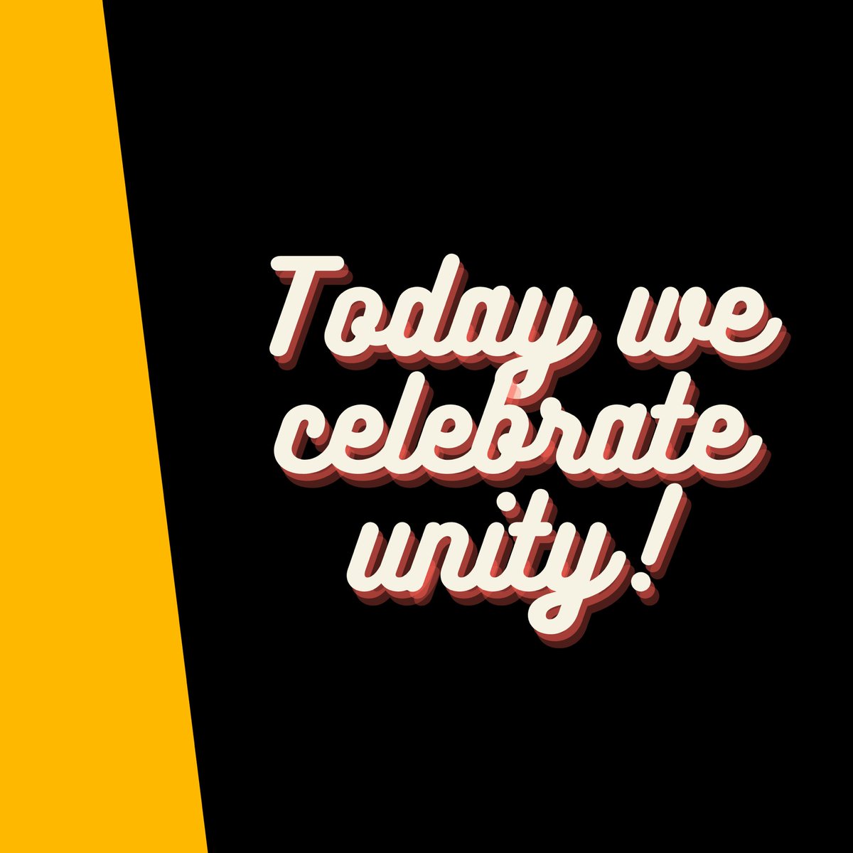 Park_Comm's tweet photo. No matter where you may stand, today we celebrate unity. We shall embrace our differences. We are stronger as a community and stronger as a nation. https://t.co/0vC3QkAznd