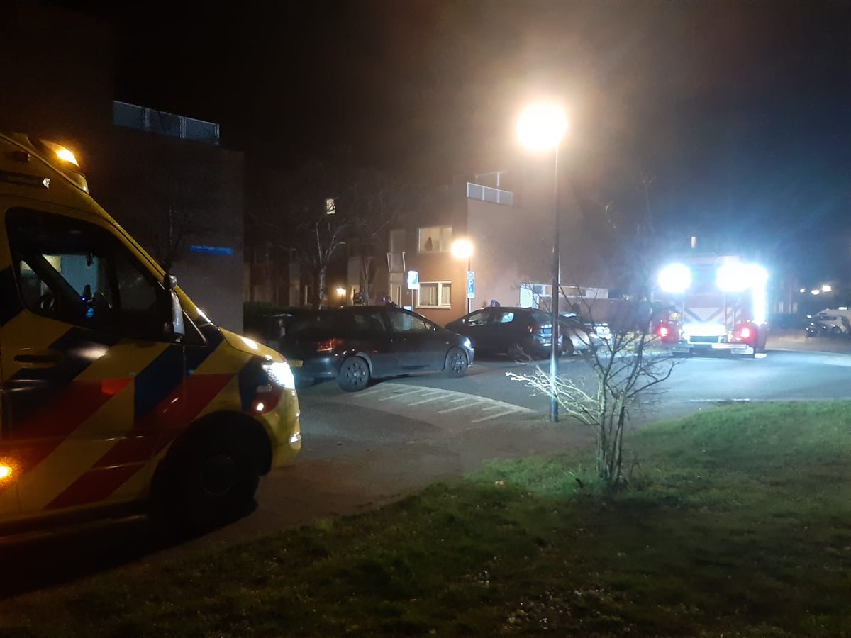 Melding hulpdiensten Midwaypad Eilandenbuurt