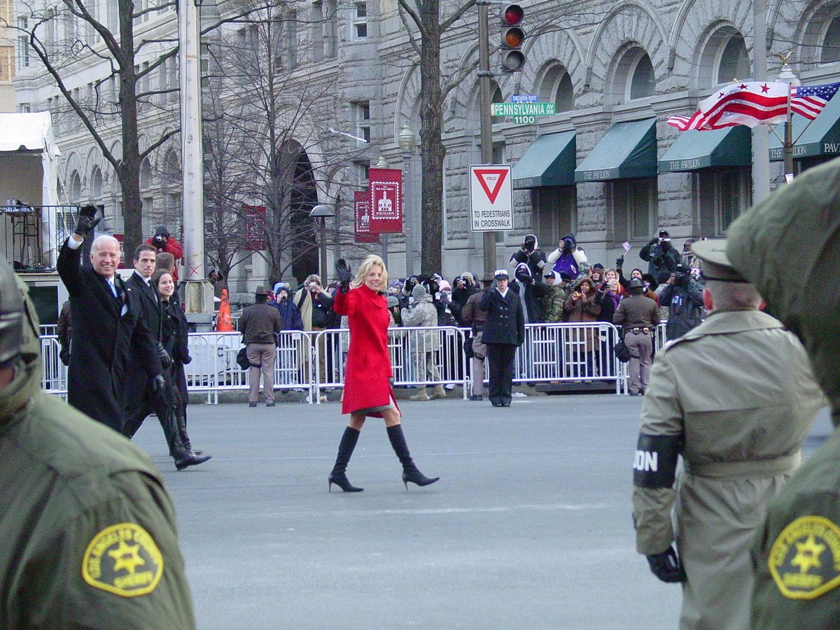 I found this picture to be very telling in light of my other thread I titled "This is going to be Biblical".Who is leading the Biden Family?Joe Biden? China? Jill? Hunter Biden?Presidential Inaugural Parade in Washington D.C. #Inauguration    #Inauguration2021    #InaugurationDay  