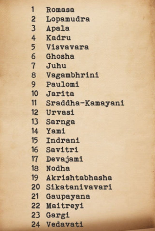 (3/n) some of the Vedic verses. Their names, as authors of respective verses can be traced in the Veda 