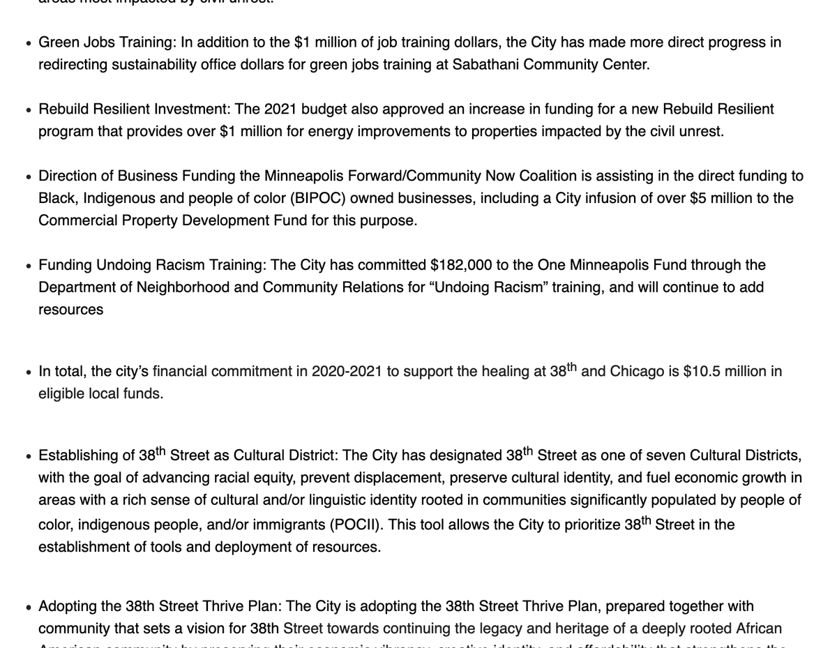 INBOX: Mpls Mayor Jacob Frey and CMs Andrea Jenkins and Alondra Cano issued a statement on 38th & Chicago, which activists have held as an autonomous zone since George Floyd was killed there. There's no decision here on re-opening although there is pressure to do so...
