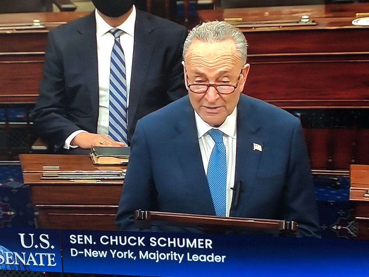 jacobkornbluh's tweet photo. .@SenSchumer becomes the first Jew to serve as Senate Majority Leader and the highest politically ranking Jew in America https://t.co/pod0zeRTr1