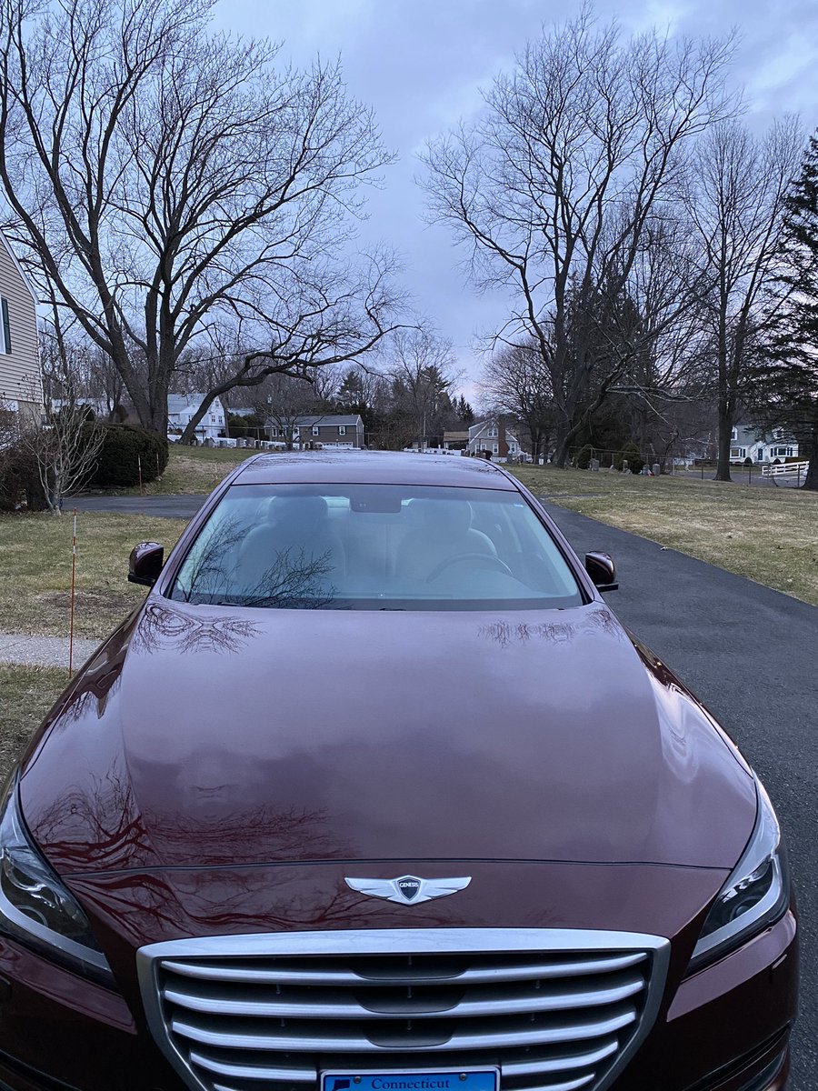 realzachhammond's tweet photo. The Genesis is finally registered and enjoyed its first ride down to Trumbull.
#genesis #owner #v6 #8speed #allwheeldrive https://t.co/NMU3glhYOO