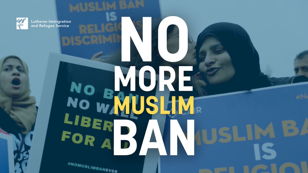 IT'S OFFICIAL! Reuters reports President Biden, keeping with his campaign promise, has repealed the Muslim Ban!The Biden administration has renewed our faith in America as a welcoming nation by ending this harmful, racist ban.Full statement:  https://mailchi.mp/49998cfafeae/trump-border-trip-january-7792935(1/7)