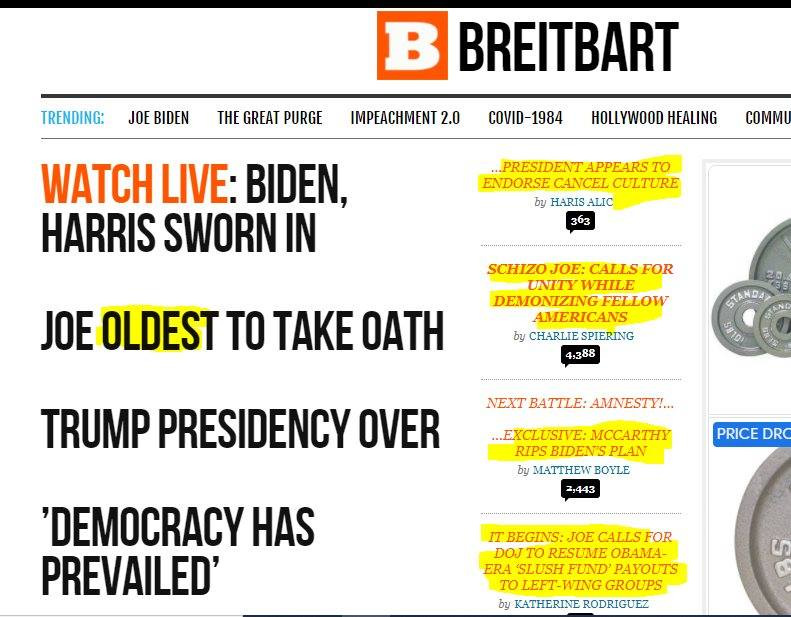 @BreitbartNews mentions it as a lead, but then reverts to bizarre, conspiracy-theory types of op/eds in following