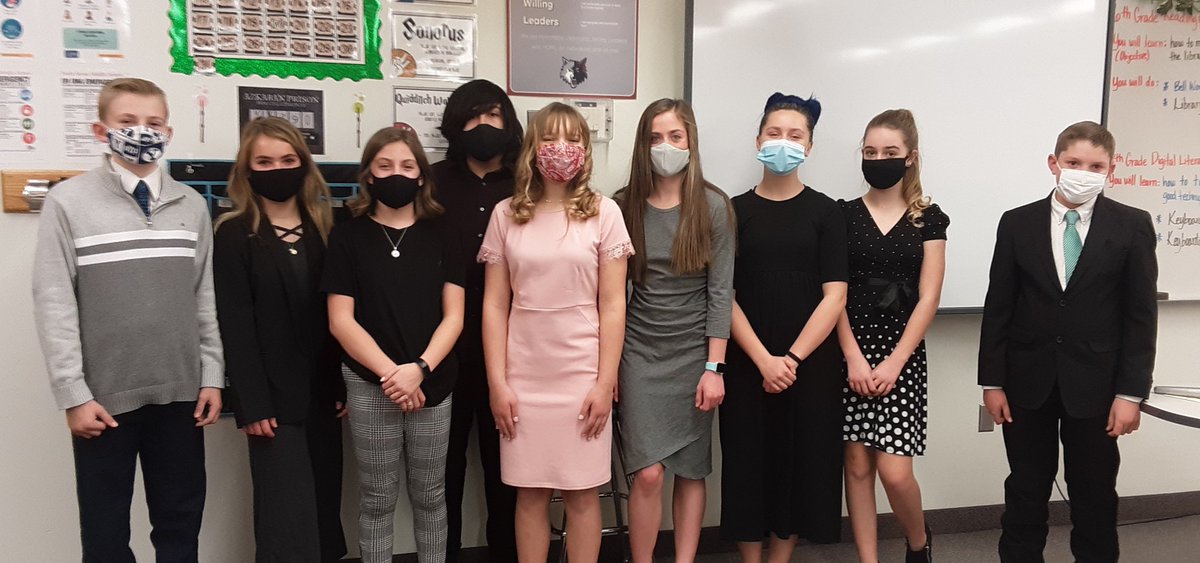 KristyGlade's tweet photo. These @NSMSWolves students are dressed to impress and ready to land a job with their interviewing skills they have learned. #mockinterview #CCA #NSMSrocks #seviersdstrong https://t.co/b5dQ7cU3Dr