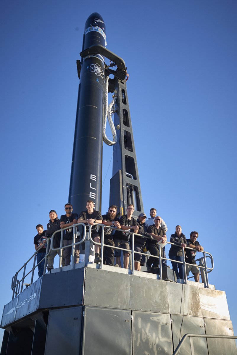 RocketLab's tweet image. Three years ago today Electron reached orbit for the first time with our #StillTesting mission. Now we&apos;re knocking on the door of 100 small sats deployed to space, all thanks to our incredible team and amazing customers. Here&apos;s to many, many more.