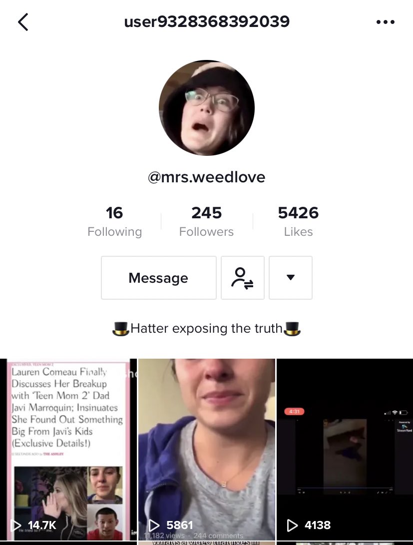 Exposing one LIE at a time.
Jenelle Evans has been screaming from the rooftops, “I’ve changed”
Not true! You can find the truth & receipts posted posted daily @ mrs.weedlove TikTok account. Other #teenmom cast receipts occasionally https://t.co/00258xa0zQ