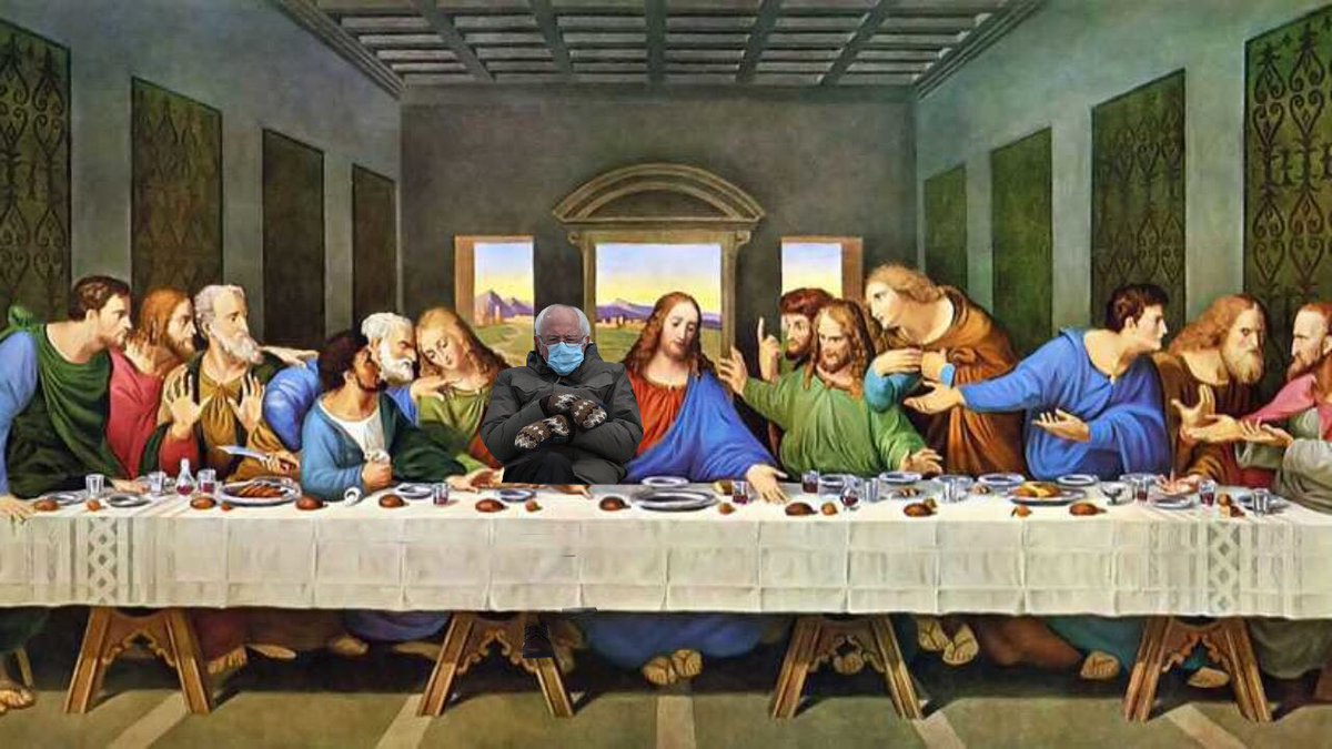 Some of my best work honestly #BernieSanders #TheLastSupper
