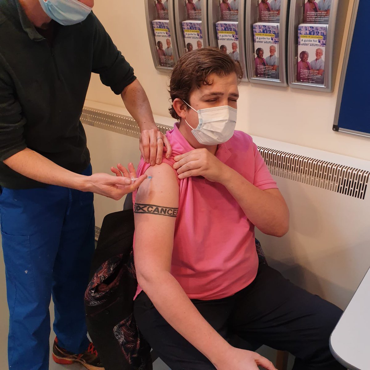 So my message to anyone, worried about the process, you don’t need to be. I felt safe throughout the experience. When you get your chance to be vaccinated, please take it.  #Vaccination  #NHS  #ThankYouNHS