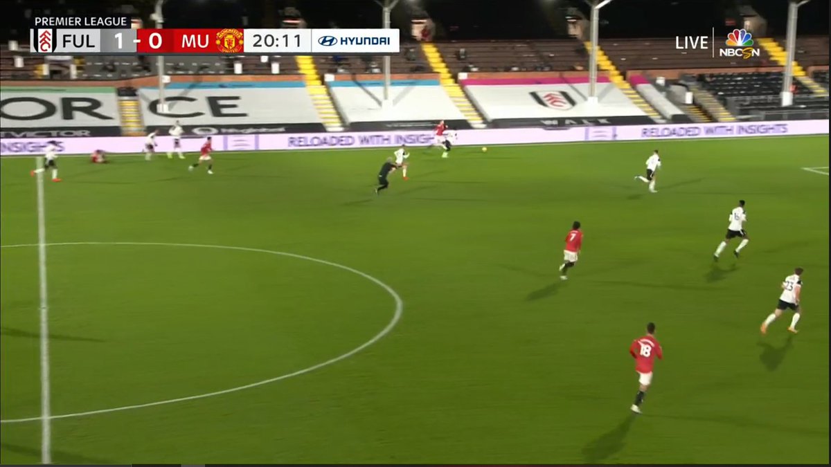 Shaw starts the attack in the buildup to our goal by darting across using his pace to get by a defender and the ball he puts in falls to Bruno. Bruno hits the post and puts in a cross that falls to Cavani from a gk mistake. Point is, attack started from Shaw. More than just g/a.