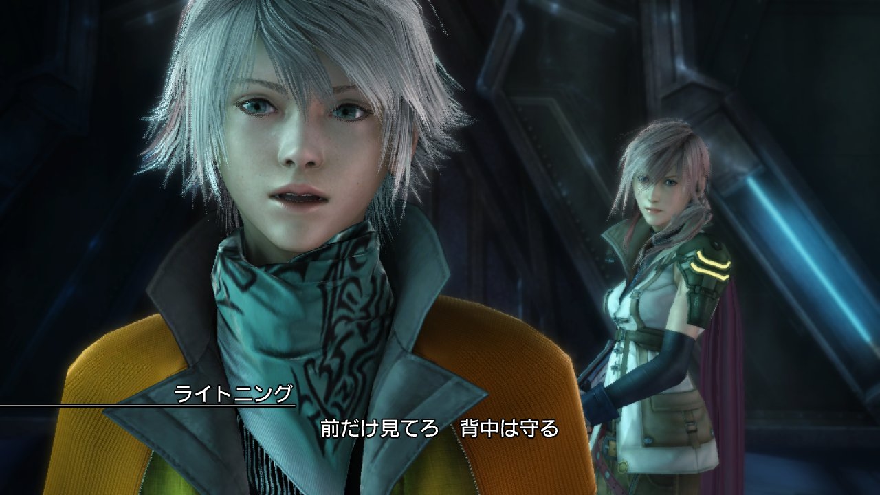 ライトニング天使 Finalfantasyxiiiultimatehitsinternational Finalfantasy Ff Ff13 Lightning はい名言ｷﾀ ﾟ ﾟ 前だけ見てろ 背中は守る 嗚呼 Lightning様に実際に言われたい T Co Wgbm1tljwl Twitter