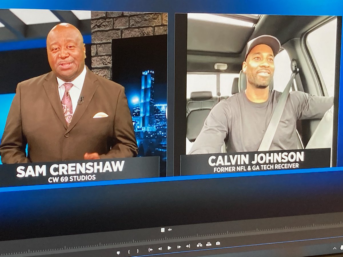 samcrenshaw23's tweet image. From @SCHSPatriots to @GeorgiaTechFB to @Lions , @cjjohnsonjr dominated. Megatron is a finalist for @ProFootballHOF and he joins me tonight on @ATLCW News at 10!!