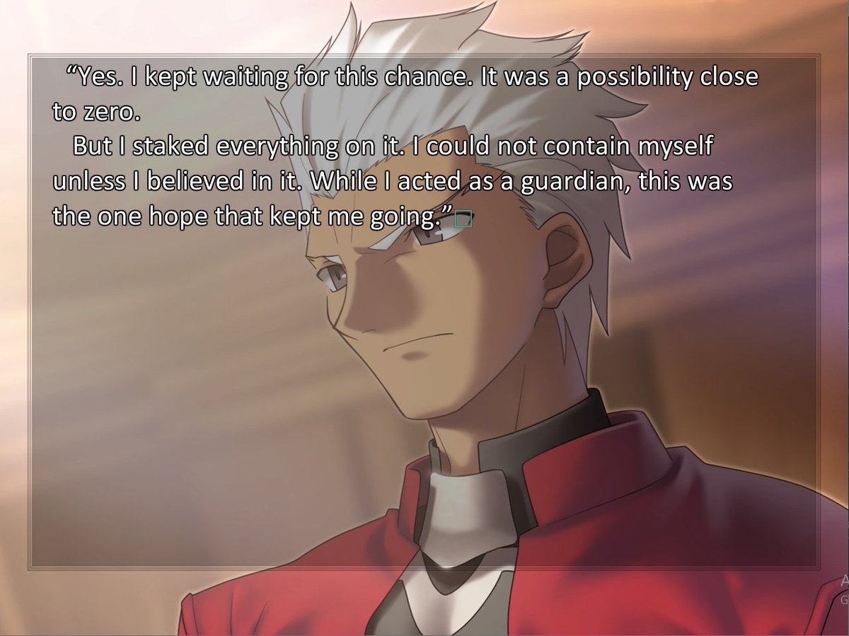 So to start with, here's why I don't think Archer TRULY wanted to kill Shirou, well, to put it simply, he had way too many opportunities to do it, and yet he did not, if killing Shirou was, as he put it, the only reason he was able to preserve and struggle, then-