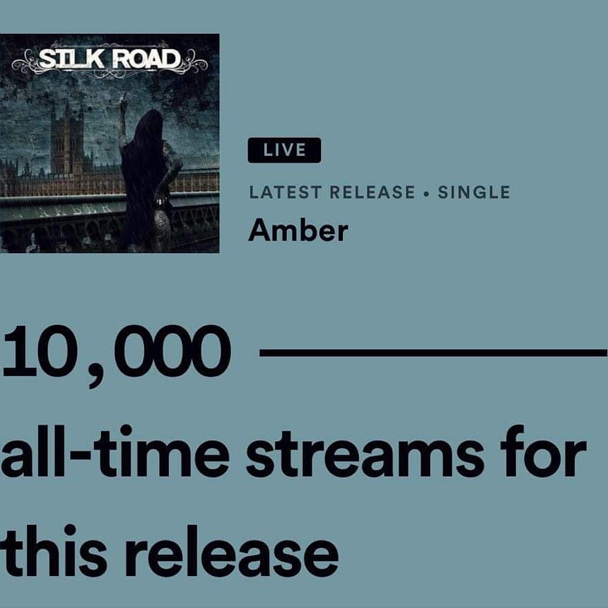 10k Streams! 

Thank you all! 
#amber #silkroad