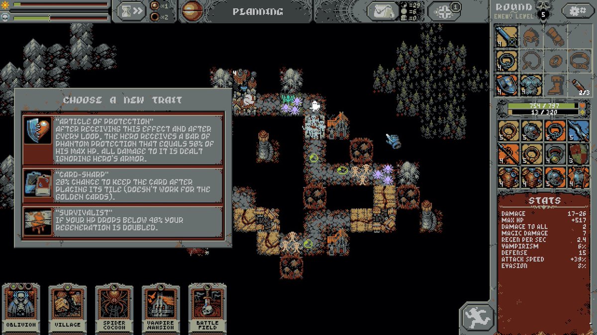 Devolver Digital With Its Lo Fi Looks And Simple Mechanics Loop Hero Is A Delight With Hidden Depth Pcgamesn T Co N3mftnbfhm T Co Epn8kqrm3q