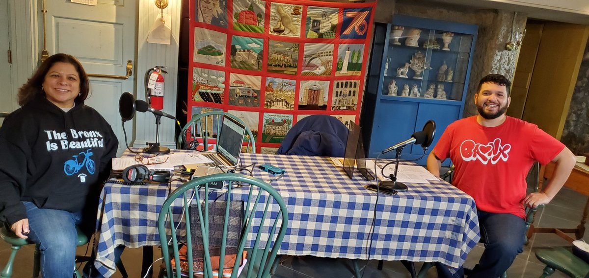 We recorded Episode 21 at the Van Cortlandt House Museum.