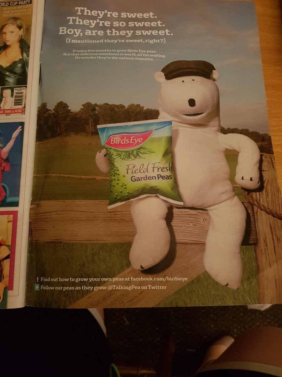 Smadin12's tweet image. Found this advert in an old magazine. Decided to use if for my February page. @polarthon #TeamPolarBear #NotSponsored