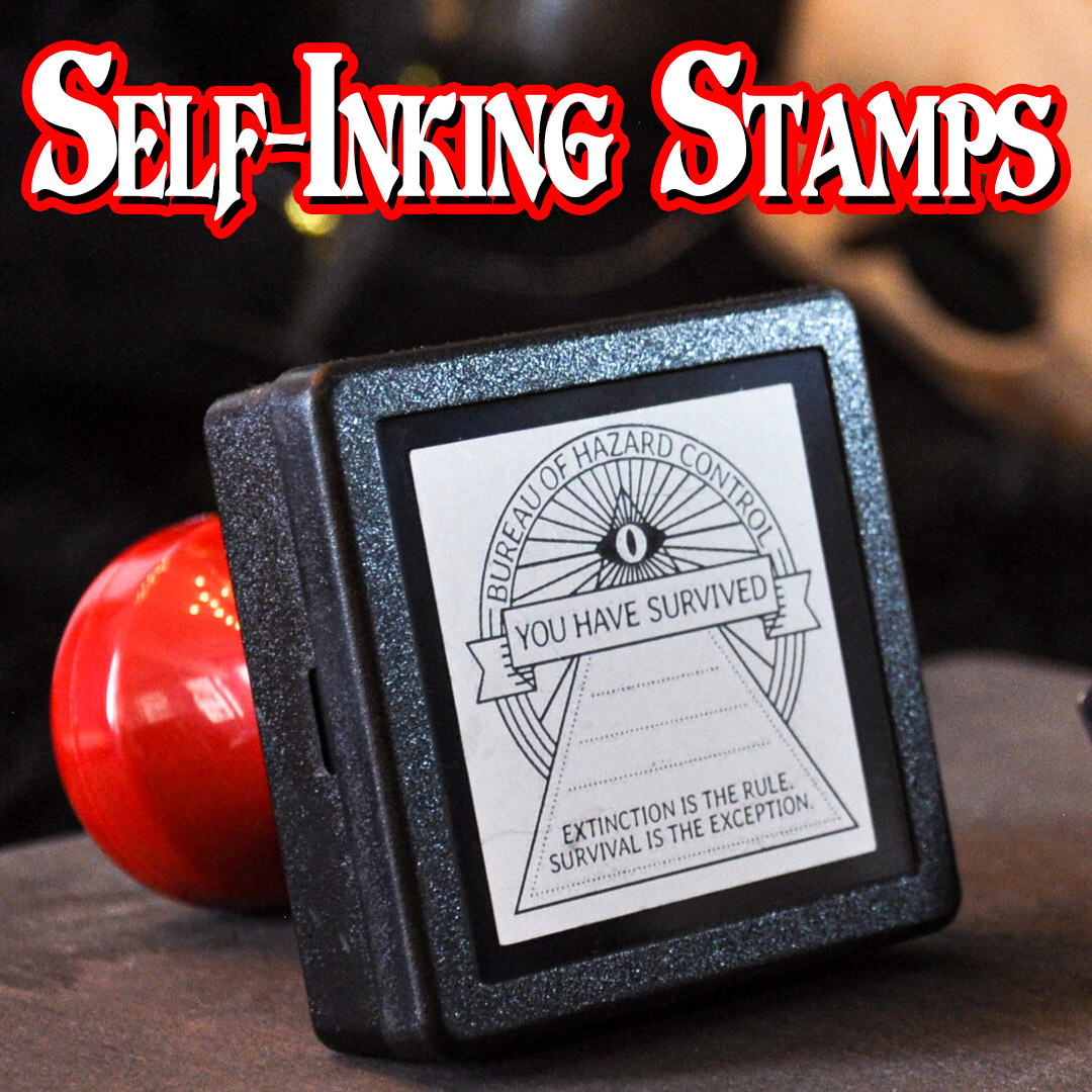 GoodmanGames's tweet photo. Now in the Online Store: Self-Inking RPG Stamps!
https://t.co/nrjZLesEMV
#GoodmanGames #TTRPG #Stamps #WeirdWorks https://t.co/kSOh2ktLoN