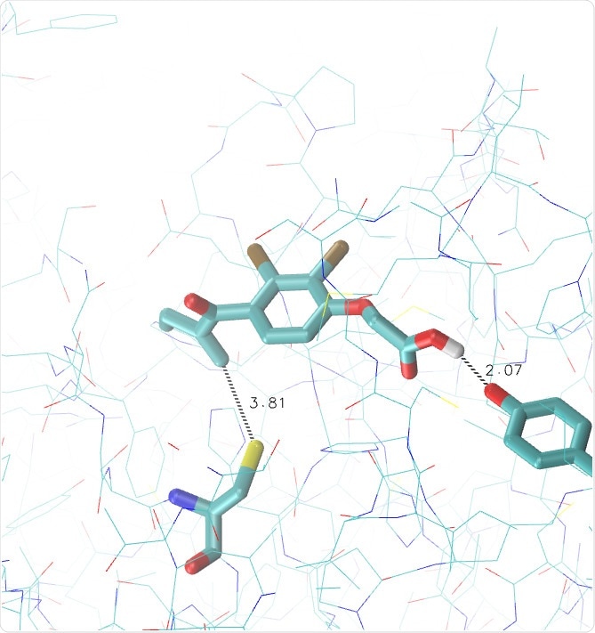 NewsMedical's tweet photo. Ethacrynic acid, a diuretic drug with potential anti-SARS-CoV-2 activity https://t.co/3IsmwFcbzk @VirusesMDPI @unibait @CampusBioMedico #bindingaffinity #Coronavirus #Cysteine #Genome #Pandemic #Respiratory #RNA #Virus #COVID #SARSCoV2 https://t.co/jfzb3bA0fp