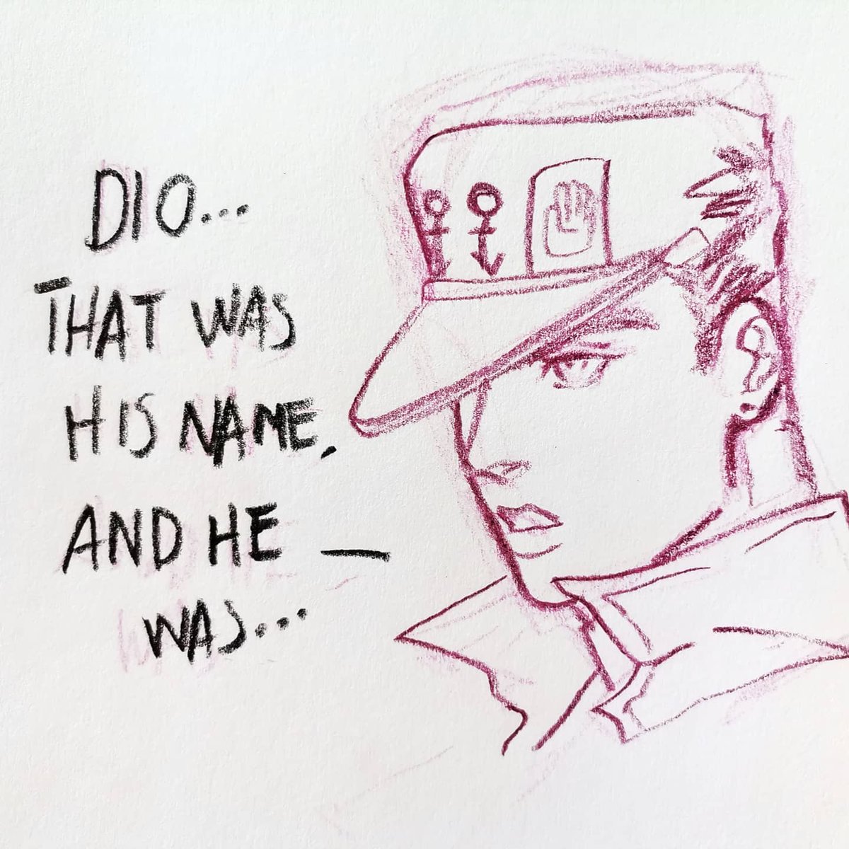 How was my father?✨
#JojosBizarreAdventure 
