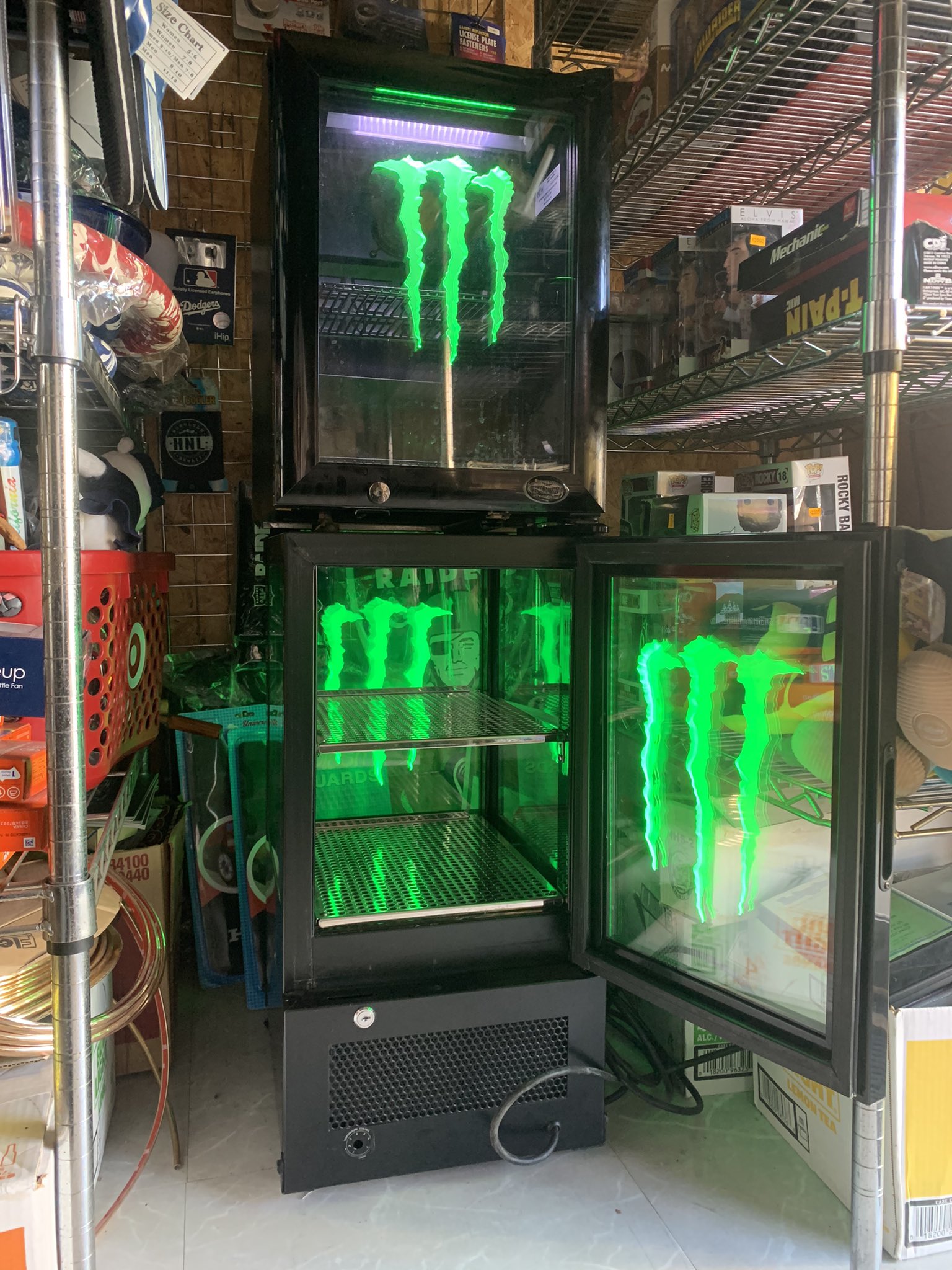 新品未使用・非売品】モンスターエナジー 冷蔵庫 MONSTER ENERGY-