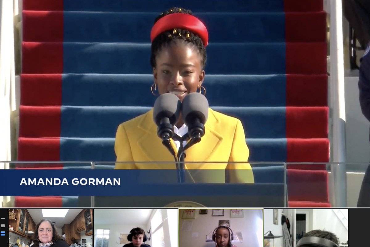 A privilege to watch #Inauguration2021 with my students. <a href="/POTUS/">President Donald J. Trump</a>  <a href="/VP/">Vice President JD Vance</a> <a href="/TheAmandaGorman/">Amanda Gorman</a> all inspiring <a href="/DartmouthMS/">DMS Eagles</a> <a href="/usdlearns/">USDLearns</a>
