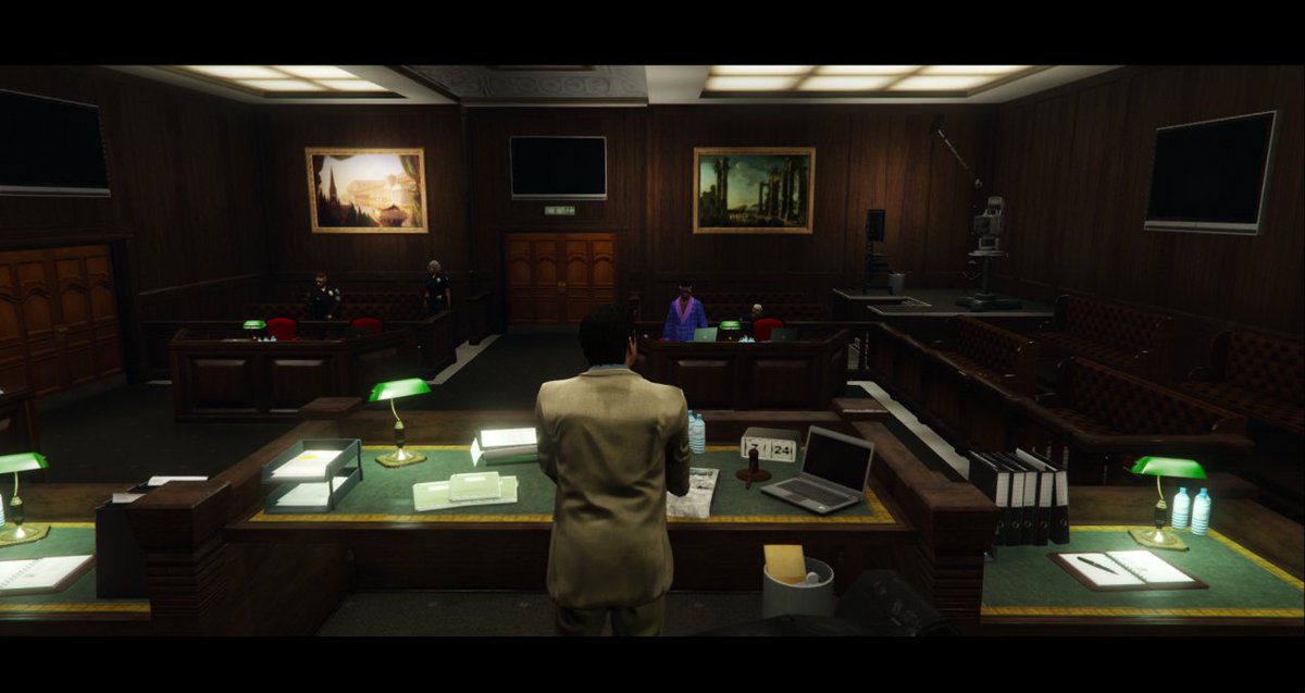 LevelV_'s tweet photo. Verdict : COUPABLES !

Prise d'otages et fusillade ont ce soir amené les Ballas à faire face à la justice et subir les conséquences de leurs actes. https://t.co/iS84IXE0J4