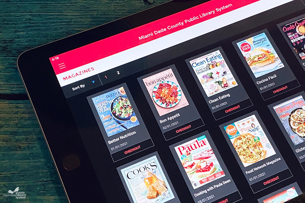 If cooking more and trying new recipes are some of your goals for 2021, we’ve got you covered! Download Bon Appetit, Clean Eating, Food Network Magazine and more food and cooking magazines through RBdigital for free with your #MDPLS library card. bddy.me/36gnpGD