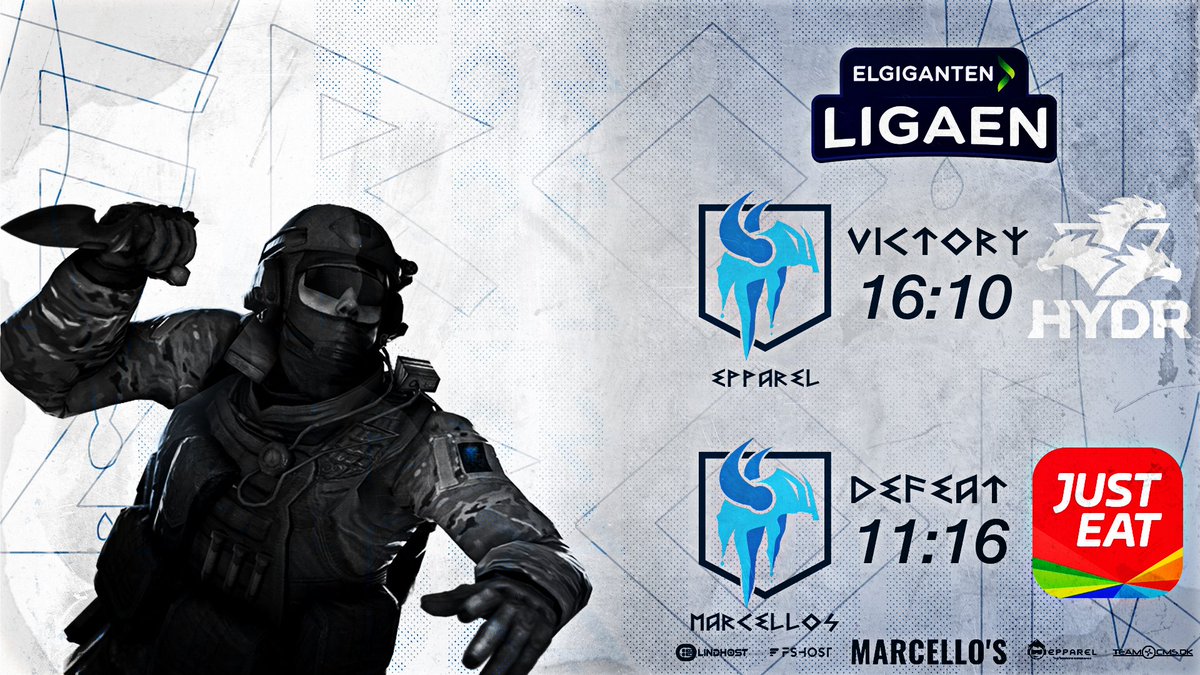 XIESPORTGG's tweet photo. A VICTORY AND A DEFEAT IN #ELGIGANTENLIGAEN

Froz Marcellos unfortunately lost 16:11 to @kLiNtCS and Co
But Froz @Epparelnet won their match against @HYDResport with a 16:10 victory.

We look forward to tomorrow where our Academy boys will play their second match in ESEA #GoFroz https://t.co/Ohz3S0MSxh