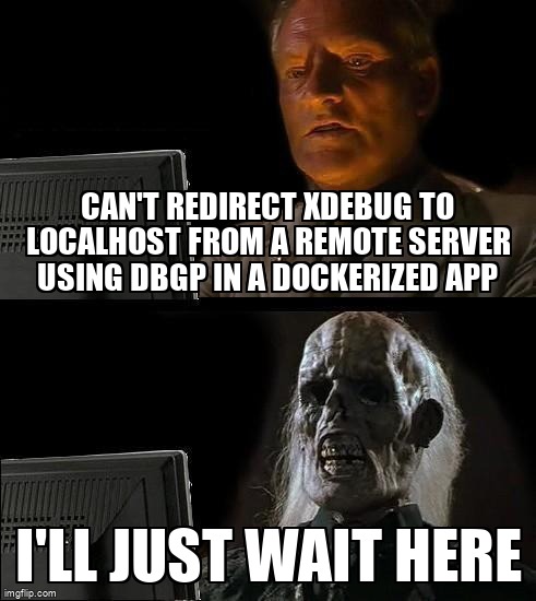 overflow_meme's tweet image. Can't redirect Xdebug to localhost from a remote server using DBGp in a Dockerized app stackoverflow.com/questions/6580… #docker #xdebug #remotedebugging #phpstorm #php